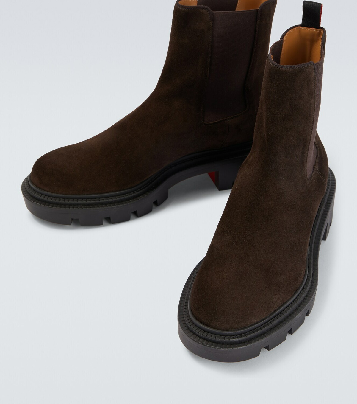 Christian Louboutin Devon College suede Chelsea boots
