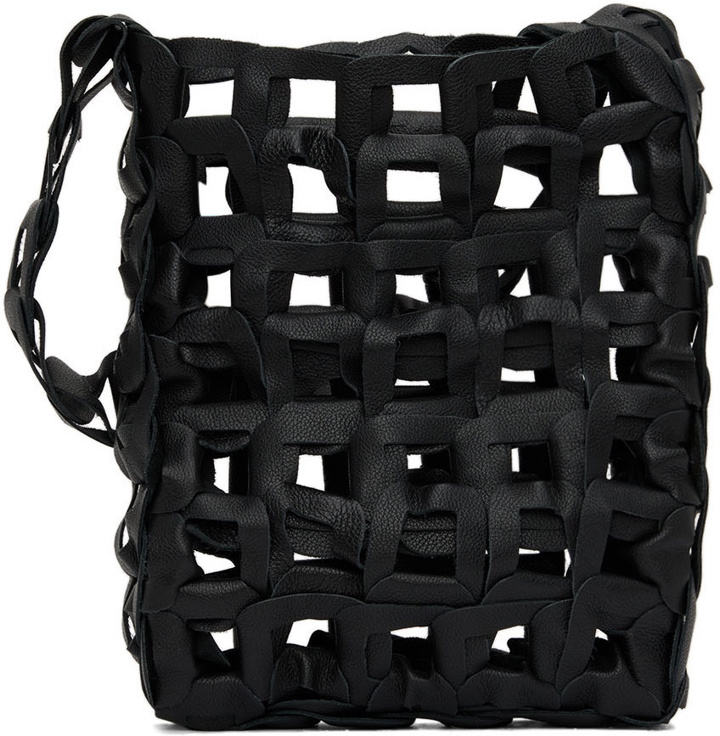 Photo: SC103 Black Large Links Shoulder Bag