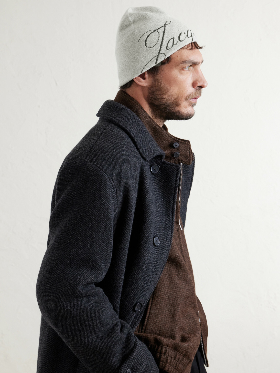 Jacquemus - The Atelier Logo-Jacquard Knitted Beanie Jacquemus