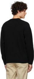 Norse Projects Black Intarsia Fridolf Sweater