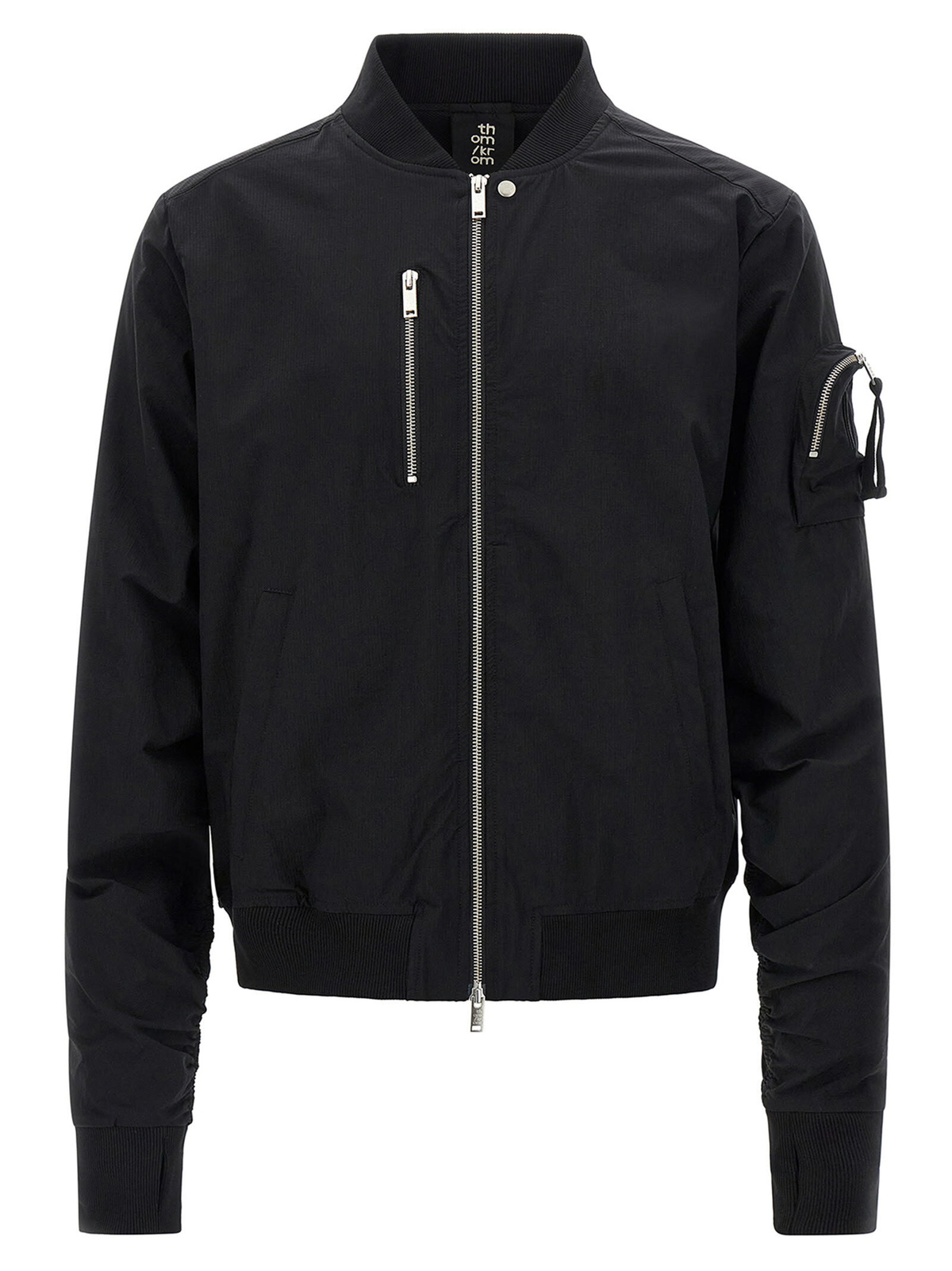 thom/krom Black M SJ 631 Bomber Jacket thom/krom
