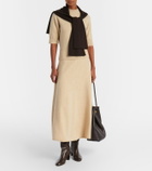 Extreme Cashmere N°388 Ease cashmere-blend maxi skirt