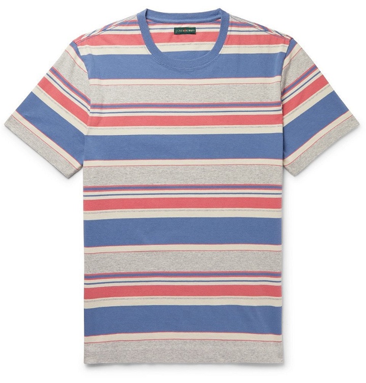 Photo: J.Crew - Always 1994 Striped Cotton-Jersey T-Shirt - Multi