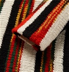 The Elder Statesman - Rola Rasta Striped Cashmere Sweater - Black
