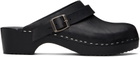 Filippa K Black Swedish Hasbeens Edition Clogs