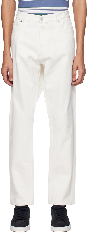 Photo: NORSE PROJECTS White Slim Jeans