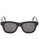 Kenzo Eyewear Women's AKA Sunglasses in Shiny Black/Smoke