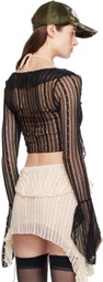 Raga Malak Black Zida Blouse
