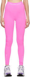 Balenciaga Pink Athletic Leggings
