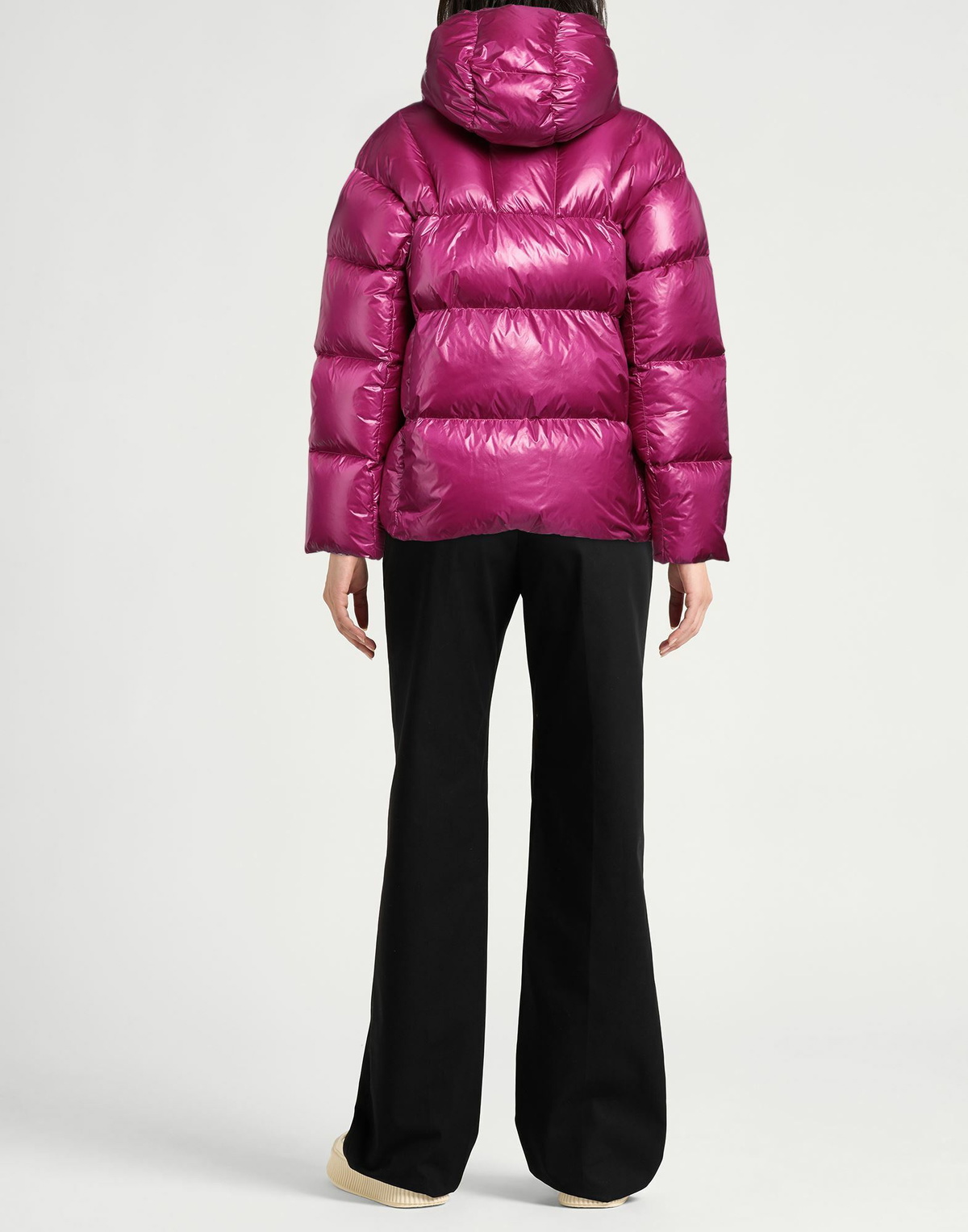 Aspesi Womens Puffer in Magenta