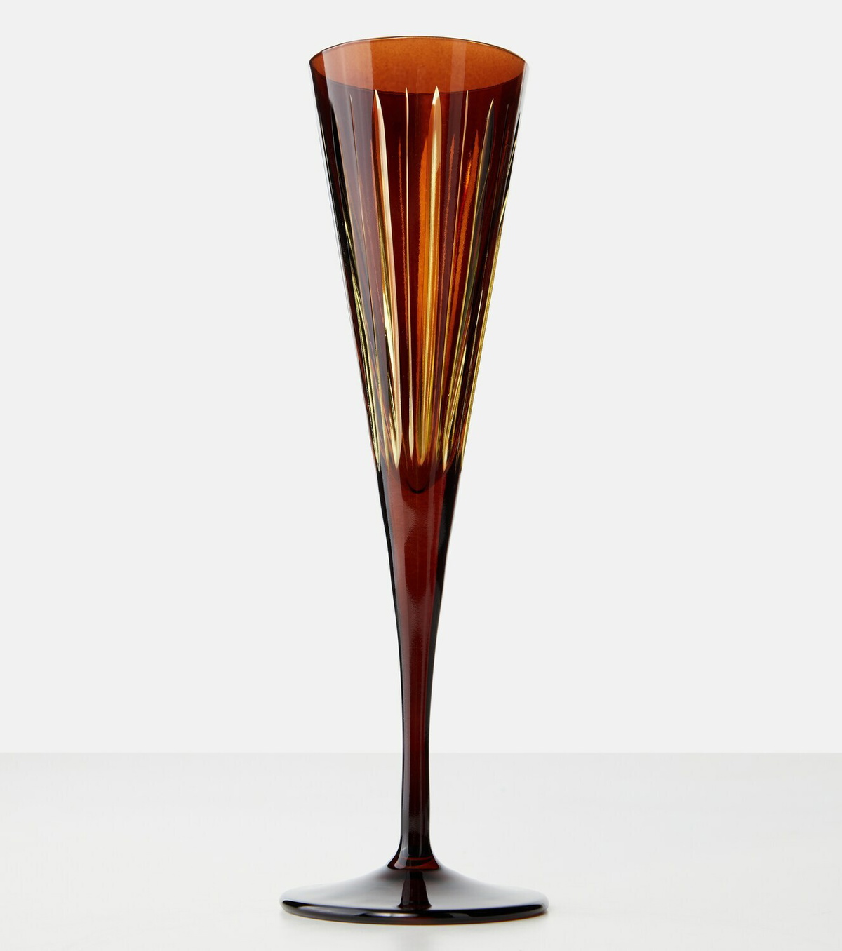 L'Objet Prism set of 4 champagne flutes