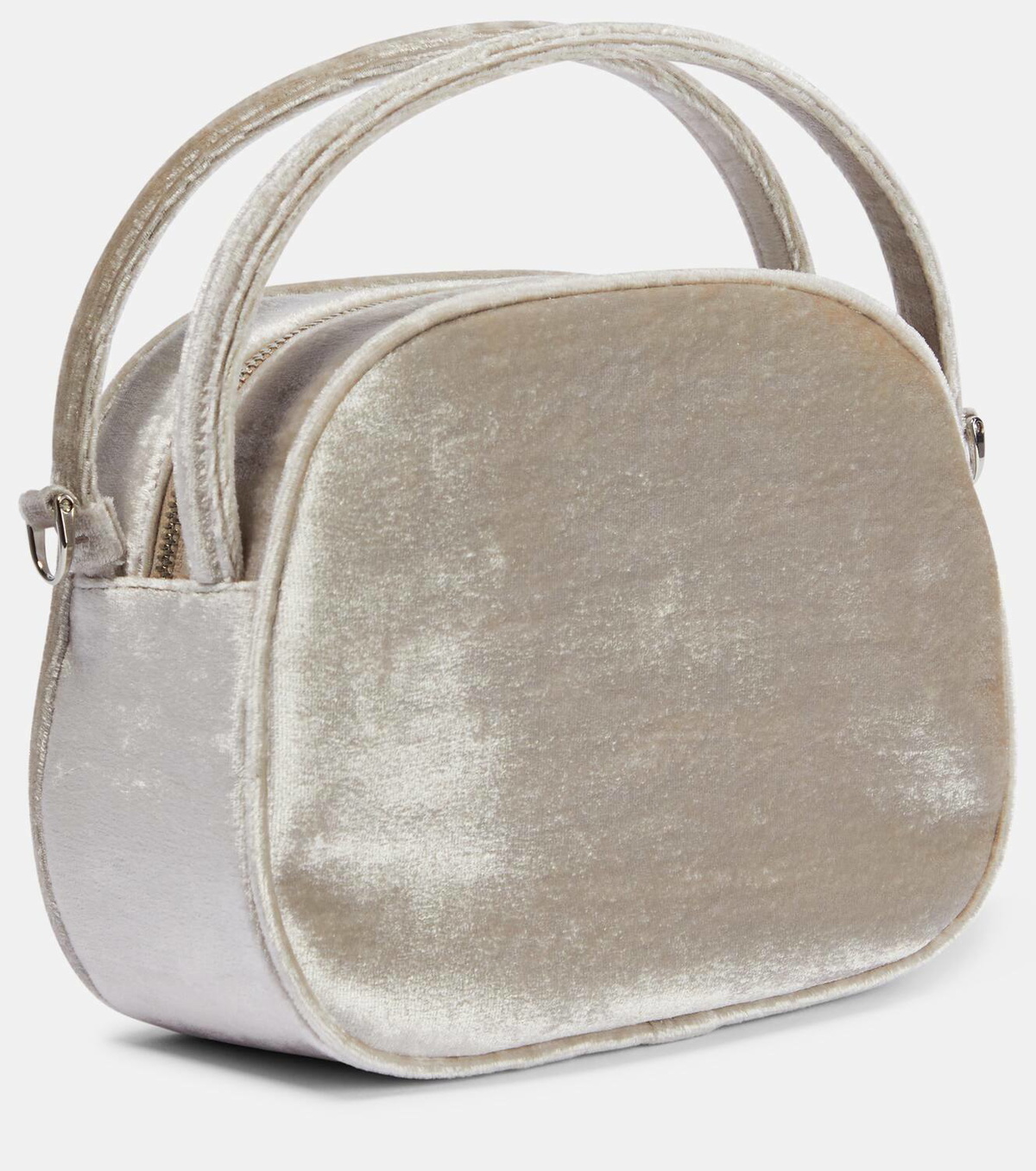 Roger Vivier Viv' Ladybug velvet shoulder bag