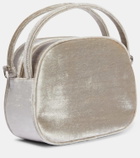 Roger Vivier Viv' Ladybug velvet shoulder bag