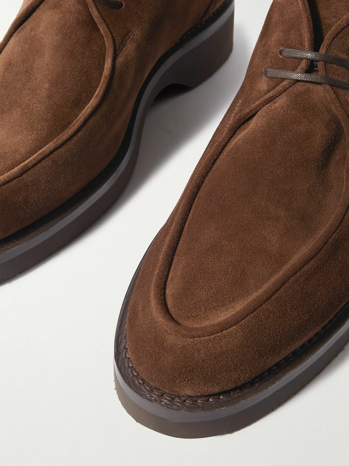 John Lobb - Tim Suede Desert Boots - Brown