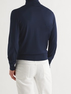 TOM FORD - Slim-Fit Wool Rollneck Sweater - Blue