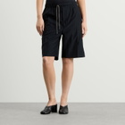 Maison Margiela Women's Drawstring Shorts in Dark Blue