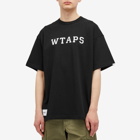 WTAPS Men's 21 Classic Logo T-Shirt in Black