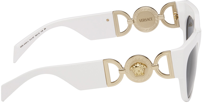 Versace White Cat-Eye Sunglasses Versace display picture 3