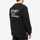 WTAPS Men's Long Sleeve 12 Printed T-Shirt in Black