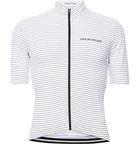 Cafe du Cycliste - Francine Striped Cycling Jersey - White