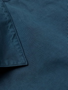 Auralee - Cotton-Twill Blouson Jacket - Blue