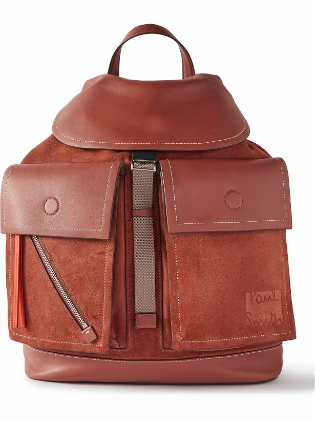 Photo: Paul Smith - Leather and Suede Backpack