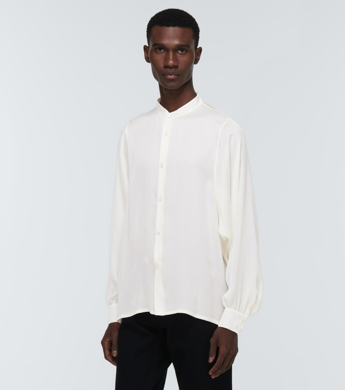 Saint Laurent - Silk satin shirt Saint Laurent