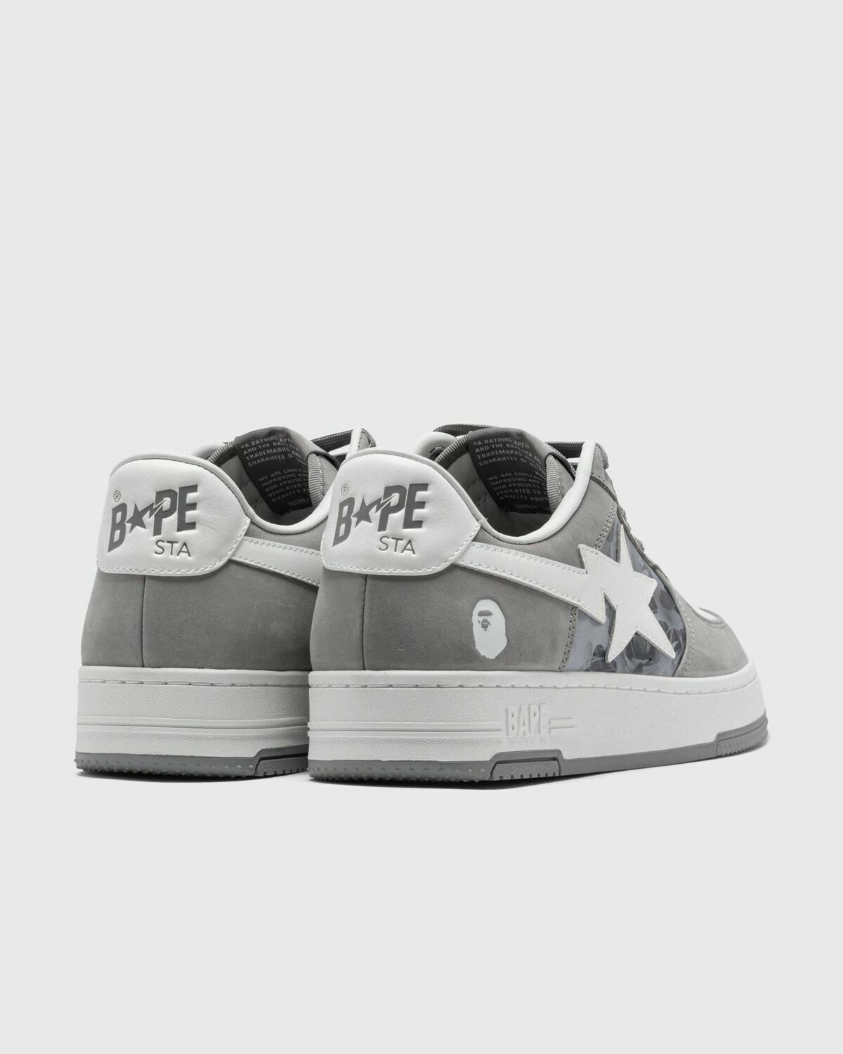 A Bathing Ape BAPE STA #2 M2 grey/white Mens Lowtop A Bathing Ape