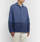 SMR Days - Cotton-Jacquard Chore Jacket - Blue