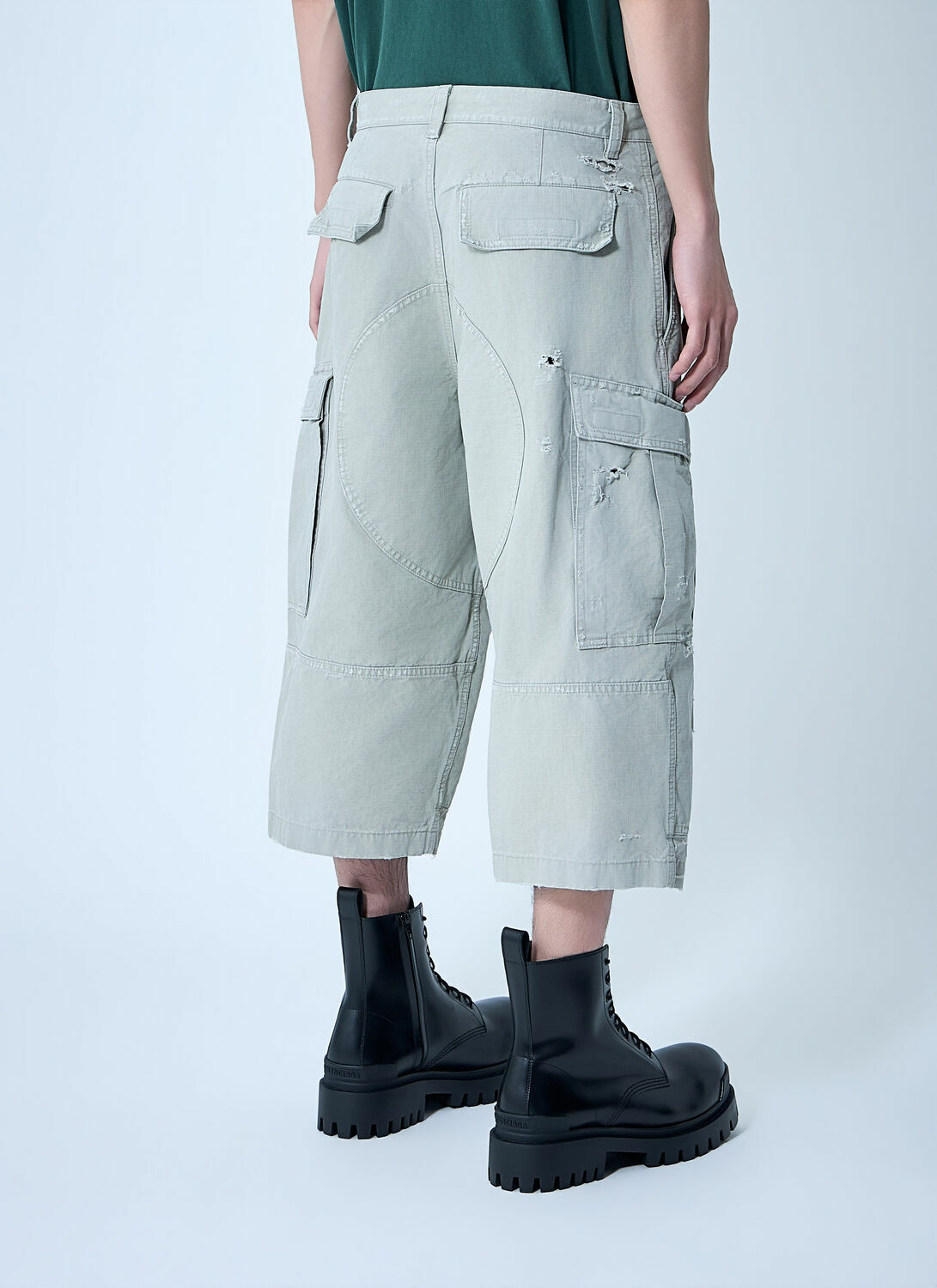 Balenciaga Cropped Cargo Pants