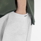 Anglan Men's Wappen Balloon Sweatpants in White Melange
