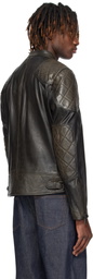 Belstaff Black Outlaw Leather Jacket