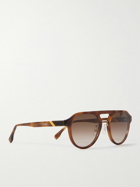 Fendi - Aviator-Style Tortoiseshell Acetate Sunglasses
