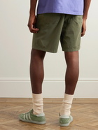 A.P.C. - Norris Straight-Leg Cotton-Twill Shorts - Green