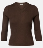 Vince Ribbed-knit cashmere and silk sweater