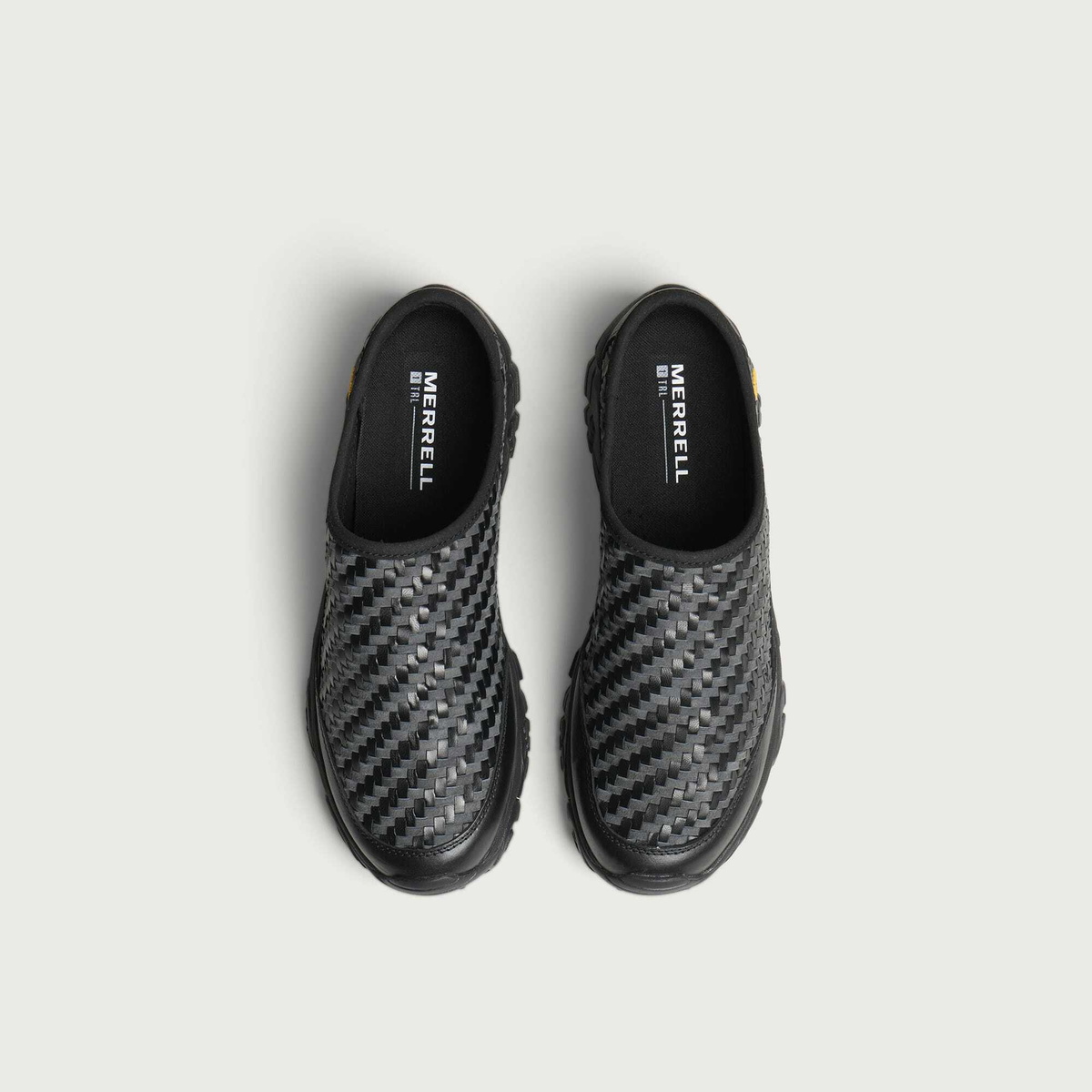 Merrell Men's 1TRL Moab 2 Slide LTR Woven in Black/Beluga
