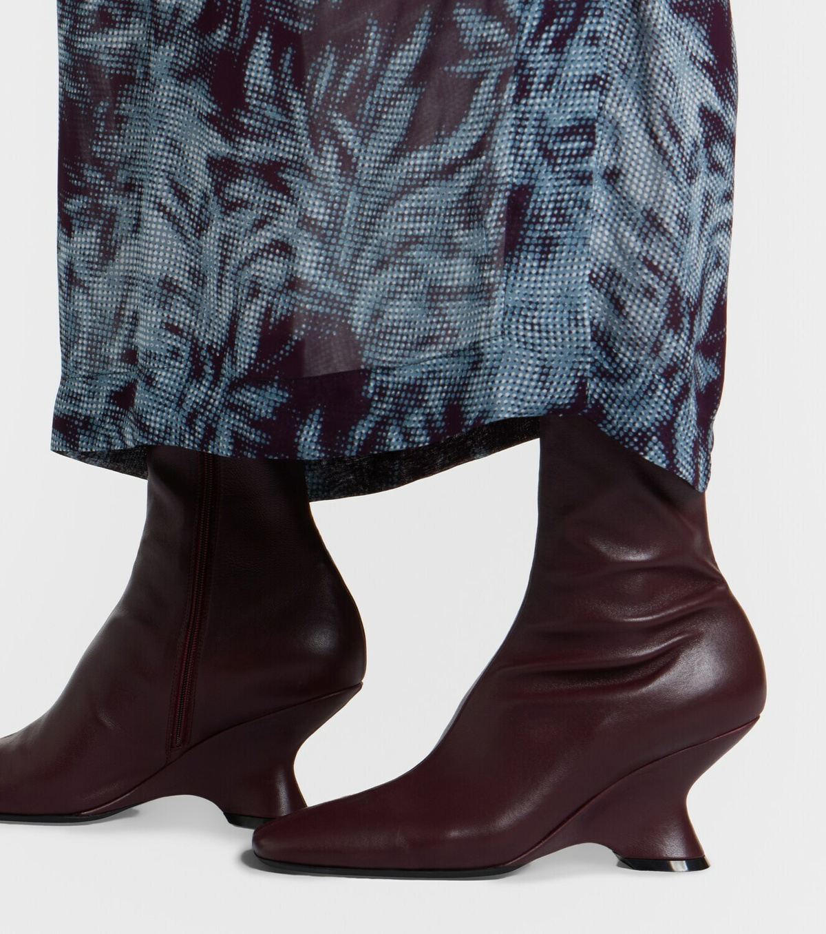 Dries Van Noten Leather ankle boots