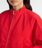 Alaïa Round denim jacket