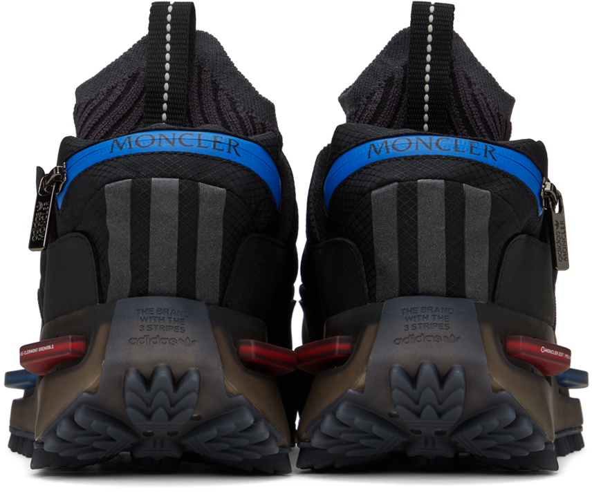 Moncler Genius Moncler x adidas Originals Black NMD Sneakers
