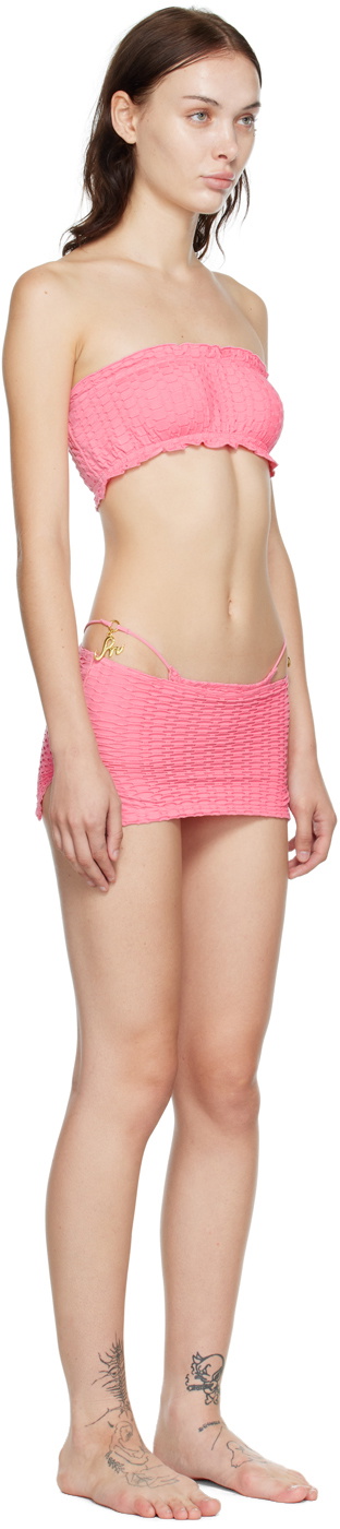 RoomSERVICE888 SSENSE Exclusive Pink Three-Piece Bikini