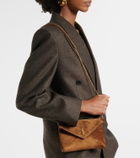 Saint Laurent Cassandre Small suede pouch