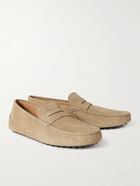 Tod's - Gommino Suede Driving Shoes - Brown