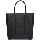 Thom Browne Black Pebbled Tote