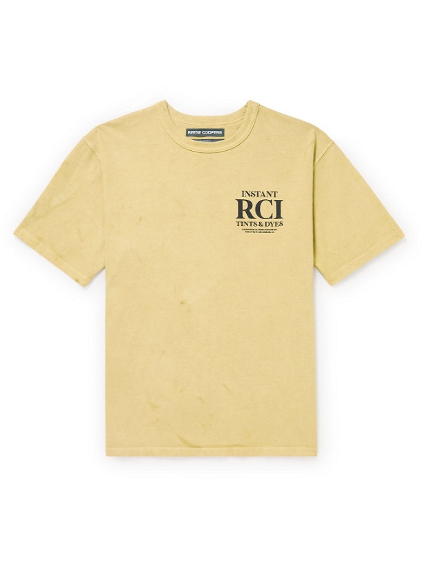 Photo: Reese Cooper® - Printed Cotton-Jersey T-Shirt - Multi