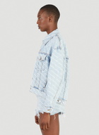Alexander Wang Logo Denim Jacket