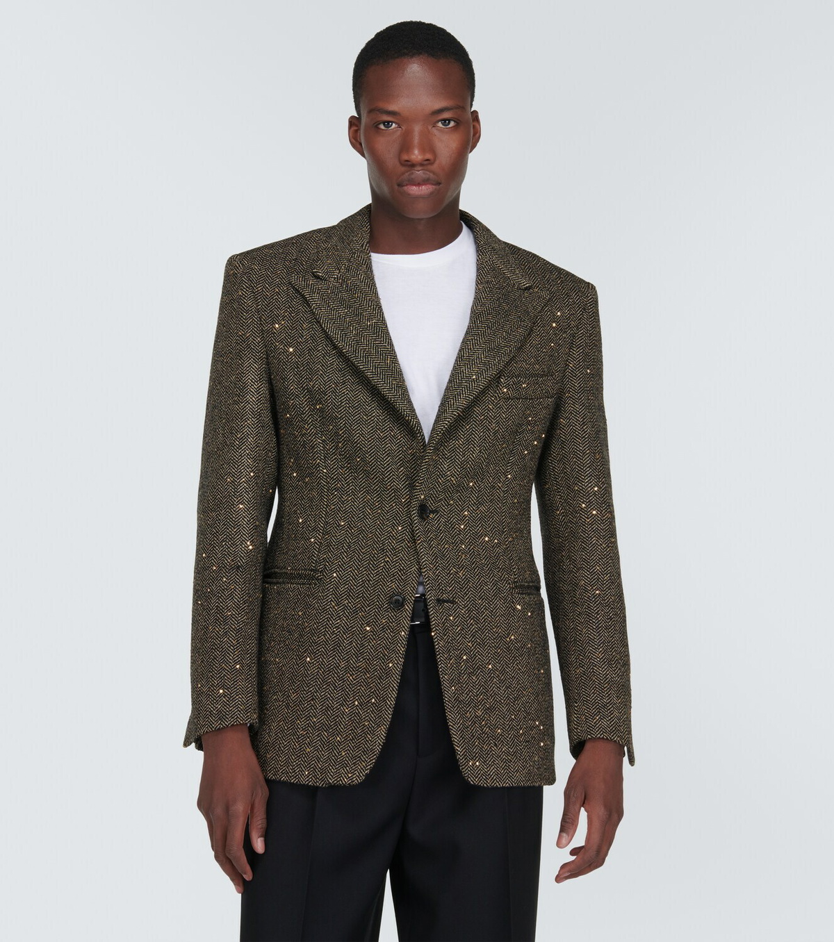 Winnie New York Herringbone wool-blend jacket Winnie New York