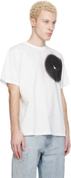 MM6 Maison Margiela White Spray Print T-shirt