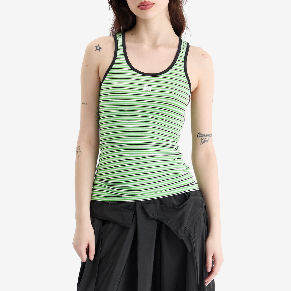 Wales Bonner Women's Sonic Vest in Green