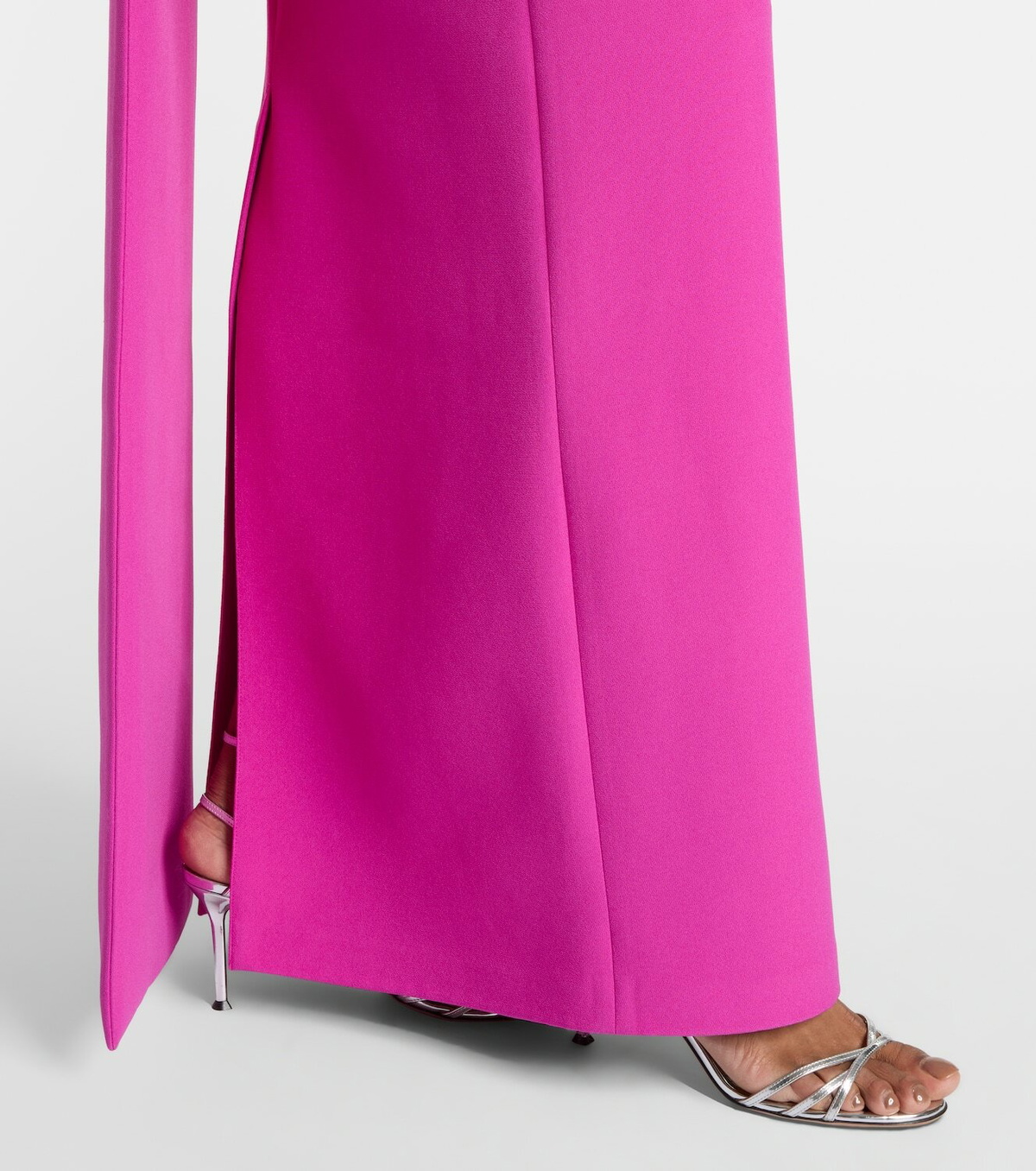 Safiyaa Embellished caped gown