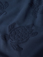 Vilebrequin - Santah Logo-Jacquard Cotton-Terry Towel